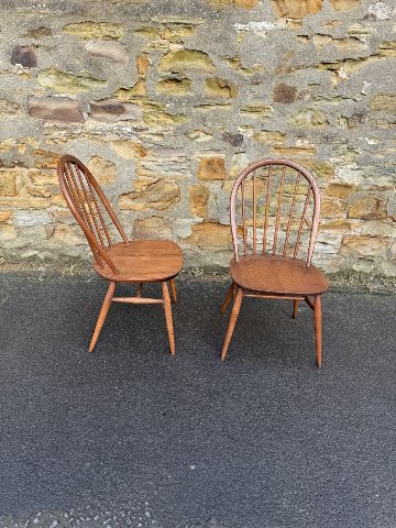 9 Ercol chairs(Pair of Ercol chairs)の画像