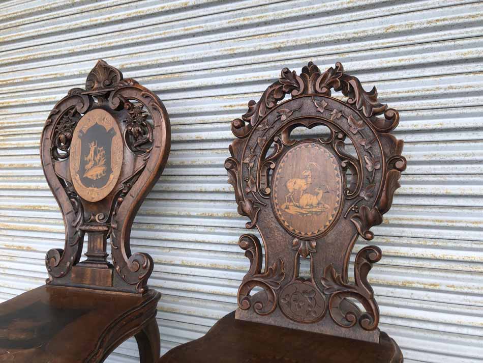 Swiss Music Box Chairs A・B/Pairの画像