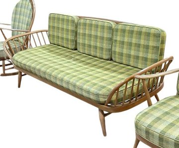 Ercol Windsor 3 piece lounge suite(Couch Sofa)の画像