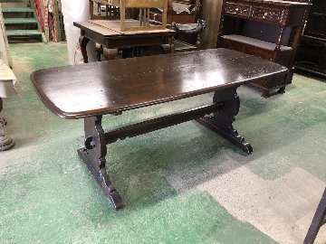 ERCOL OLD COLONIAL TABLE & 4 CHAIRS (TABLE)の画像