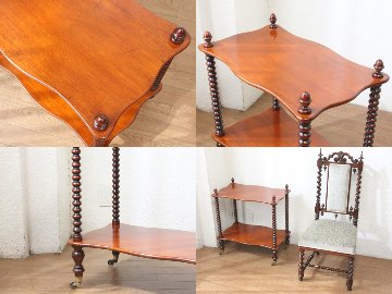 Mid Victorian Bobbin Caster What notの画像