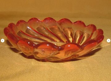 VINTAGE BACCARAT BOBECHE FRANCE SIGNEDの画像