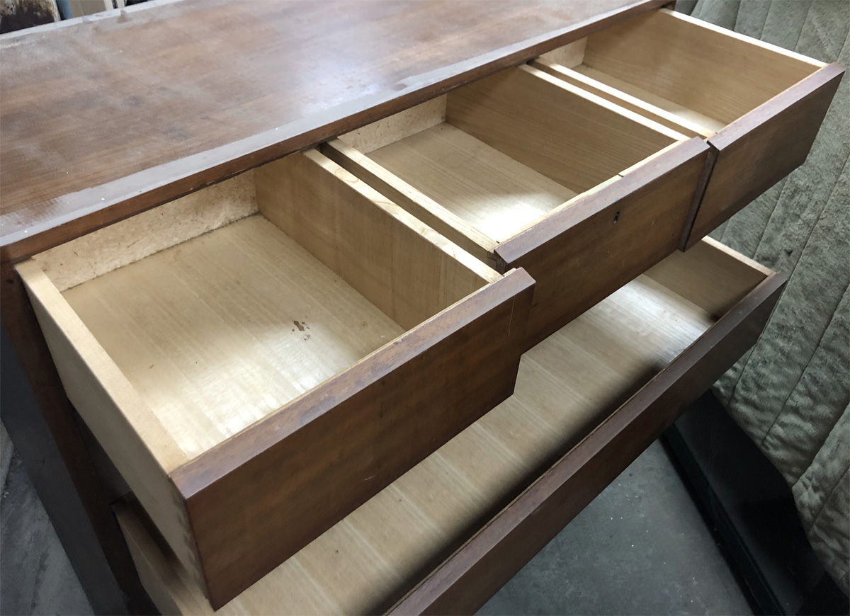 昭和回顧／レトロ　和箪笥六段 Japanese chest of drawersの画像
