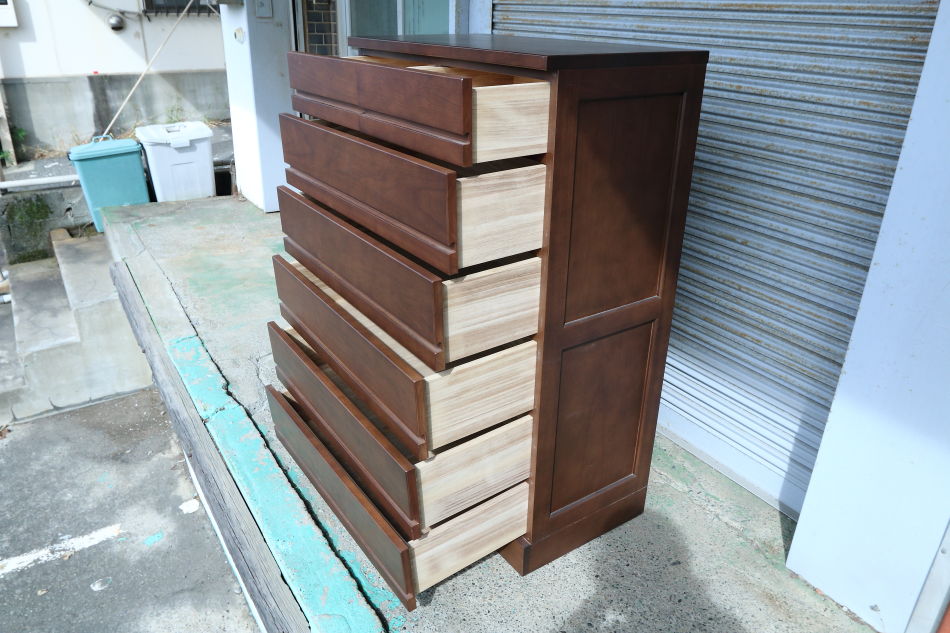 平成 和箪笥六段 Japanese chest of drawersの画像