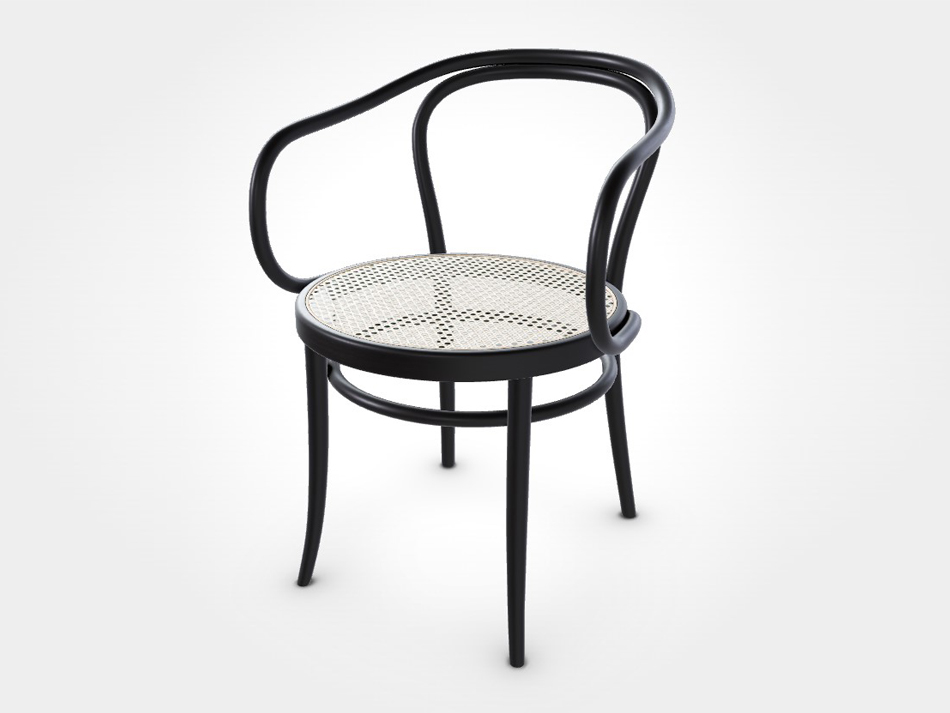 TON Bentwood ArmChair No.30　Vienna / Dark Wendgeの画像