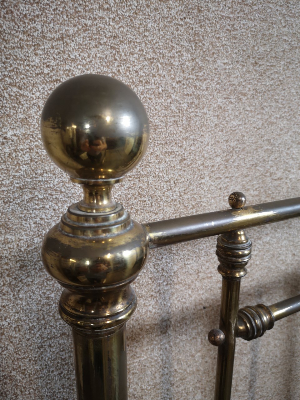 Victorian brass bedの画像