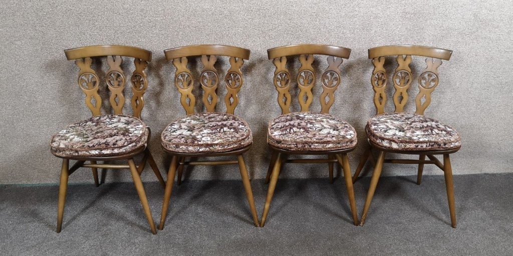 Ercol furniture (4chairs)の画像