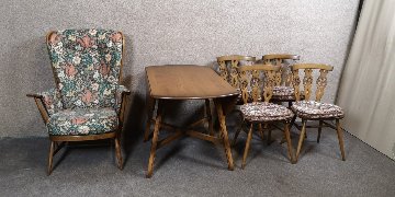 Ercol furniture (4chairs)画像