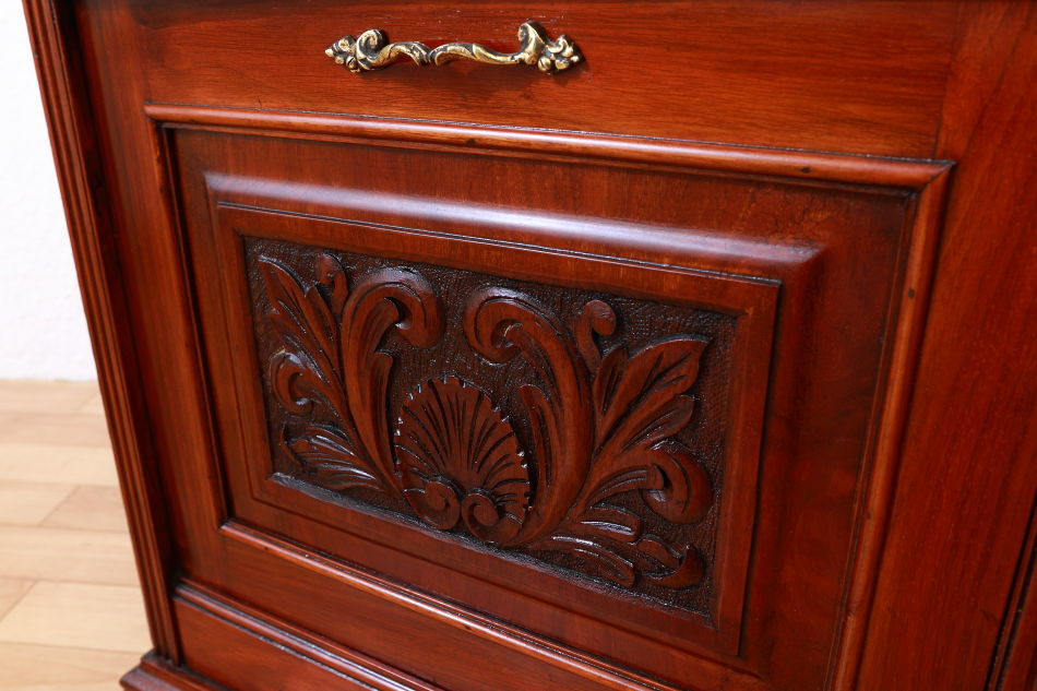 Edwardian Art Nouveau Music Cabinet画像