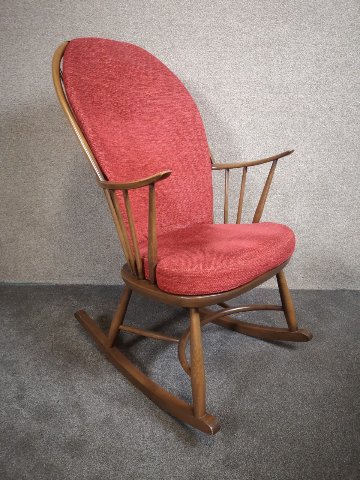 Ercol rocking chair画像
