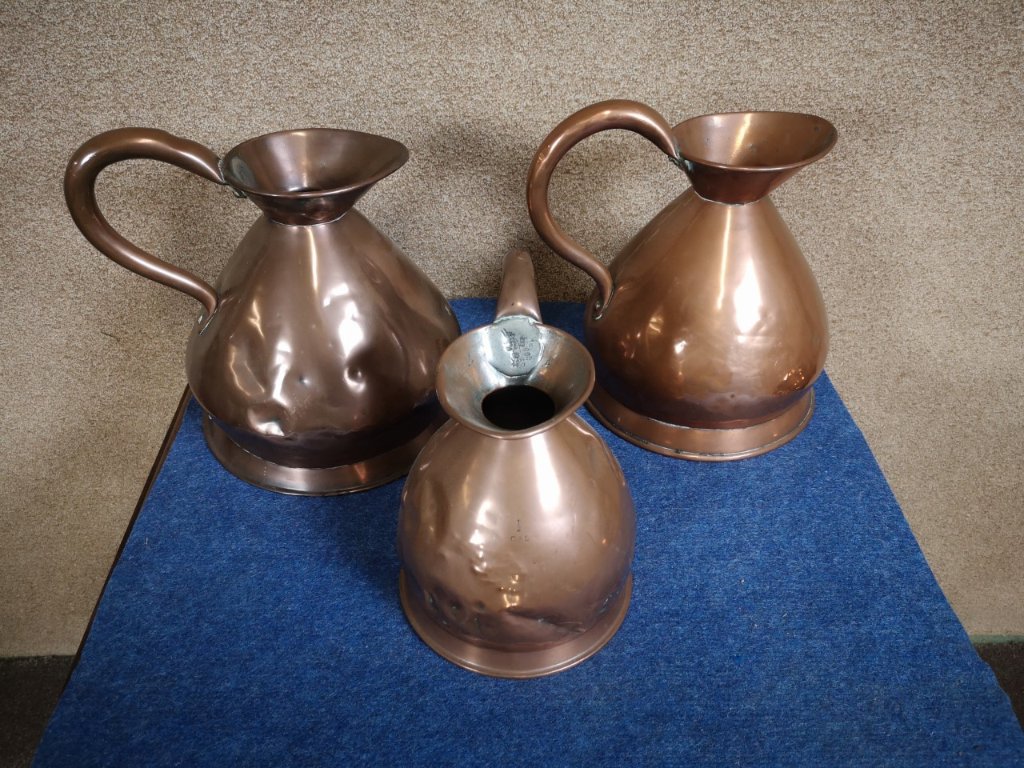 3 copper harvest jugsの画像