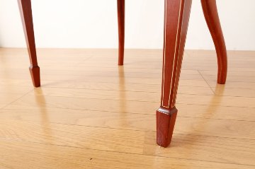 Edwardian inlaid mahogany chairの画像