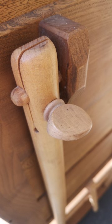 Ercol cheval mirror画像