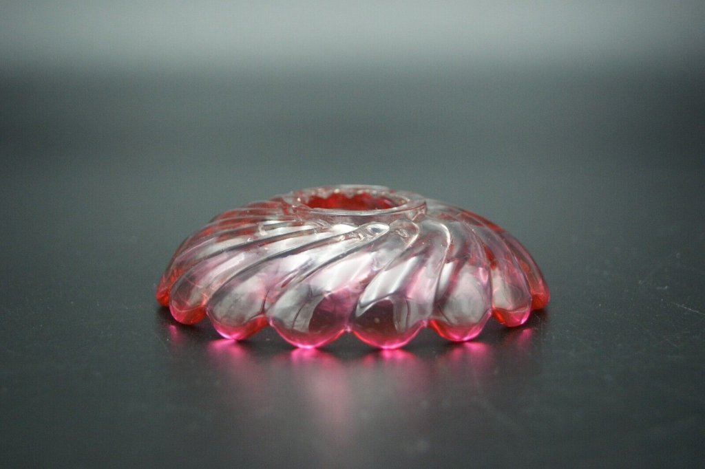 VINTAGE BACCARAT BOBECHE FRANCE SIGNEDの画像