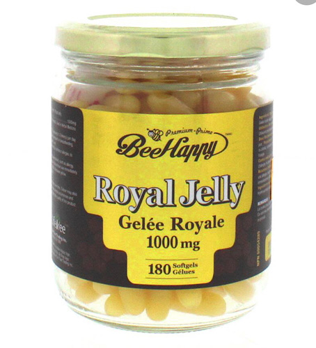 ビーハッピー ロイヤルゼリー 1000mg ソフトジェル錠の画像
