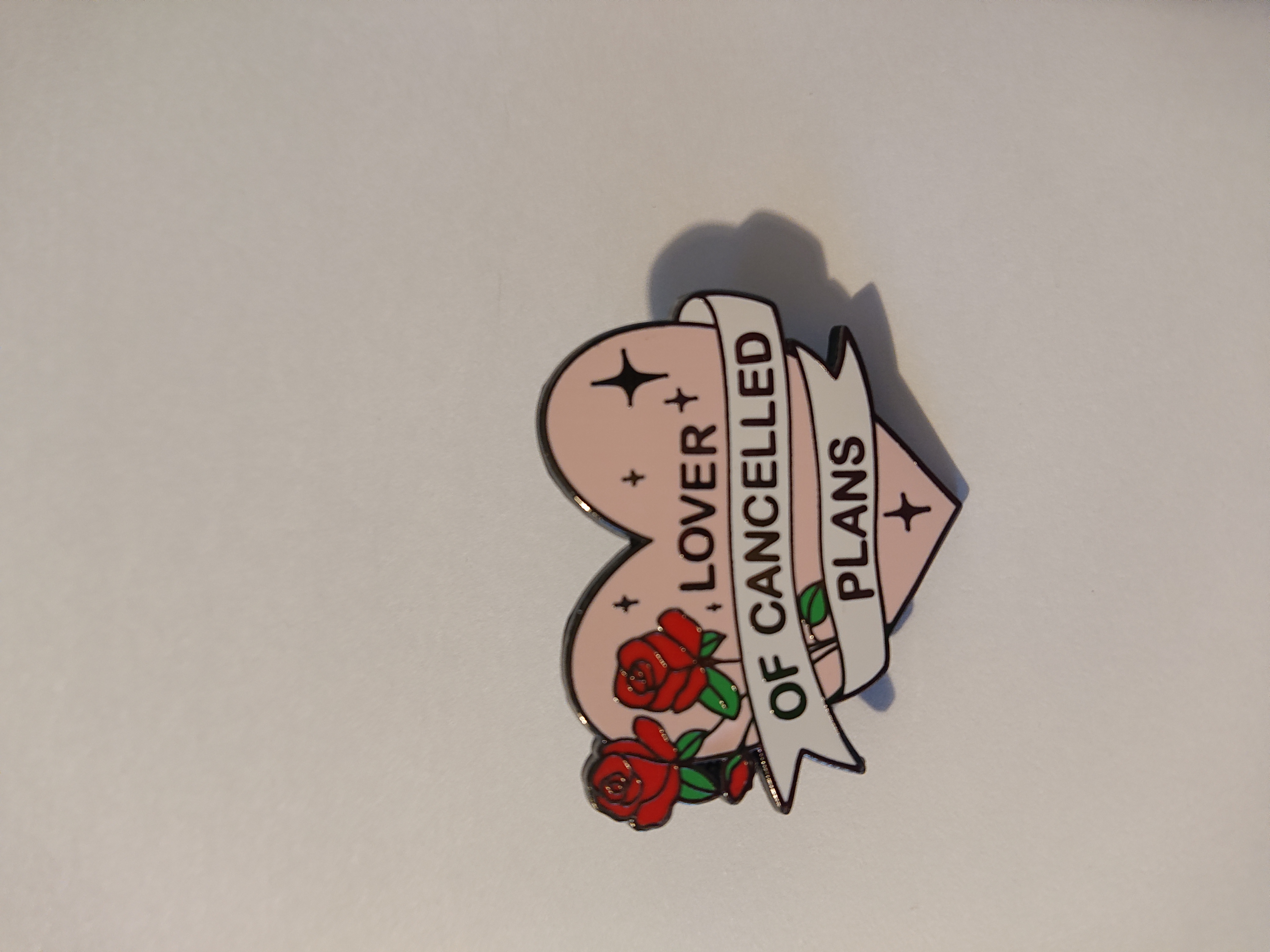 ピンバッジ　こんな感じだったら生きて笑って愛せない あなたと同じ特権を持ってない人々の為に戦え 人生は夢のよう 私はこの集会を反乱に扇動する キャンセルされた約束愛好家の画像