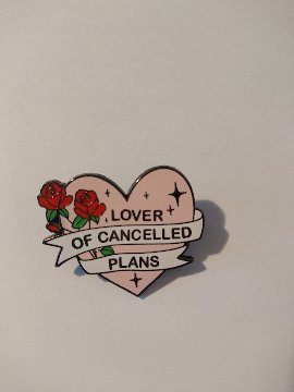 ピンバッジ　こんな感じだったら生きて笑って愛せない あなたと同じ特権を持ってない人々の為に戦え 人生は夢のよう 私はこの集会を反乱に扇動する キャンセルされた約束愛好家の画像