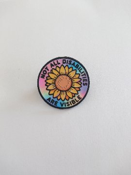 ピンバッジ   フルタイムフェミニスト 完璧より進歩 私が燃やした橋が行く道を照らしますように 全ての障害が見えるわけではない 熱々の愛をあなたに 書くことで何だって作れる の画像