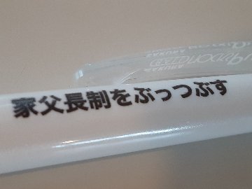 家父長制をぶっつぶす　ボールペンの画像