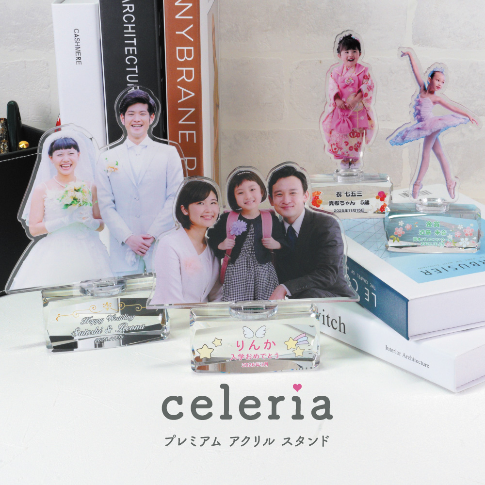 celeria プレミアムアクリルスタンド お仕立券 CE-SAR-1