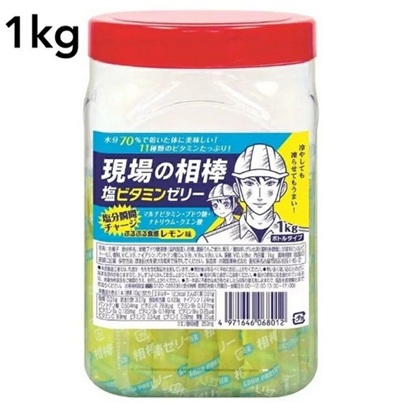 現場の相棒（レモン味）ボトルタイプ　大人気　熱中症対策　ゼリーの画像