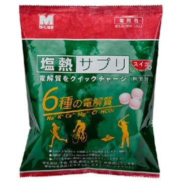 【業務用】塩飴 熱中症対策 塩熱サプリ　業務用　１粒包装　（約１２０粒入）　スイカ味の画像
