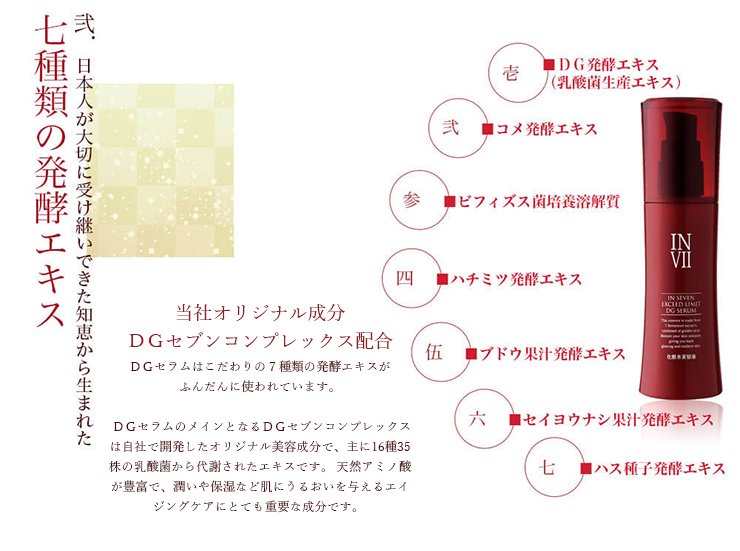 IN SEVEN エクシードリミットDGセラムの画像