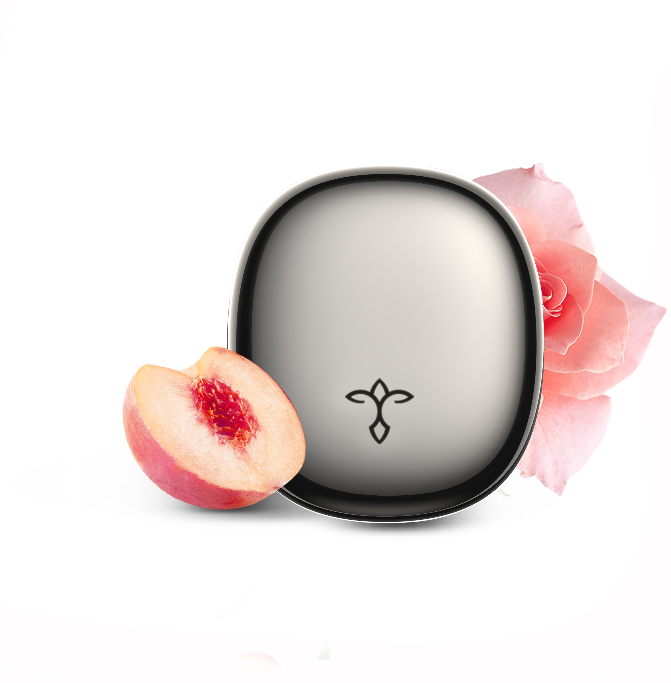 Car Fragrance Plug "Rose & Peach" (Gold)画像