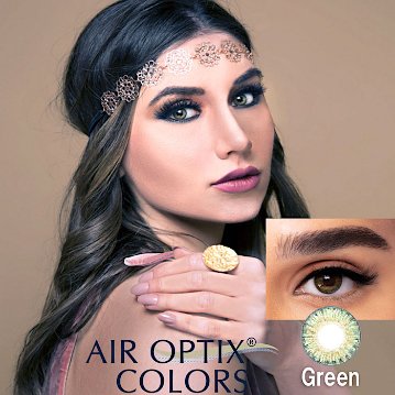 エアオプティクスカラーズ 全9色 1箱2枚入 近視/遠視 日本未入荷の画像