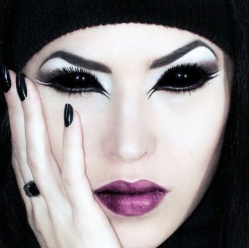 Black Out Sclera 22mm ブラックアウト全眼の画像