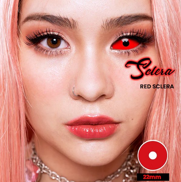 Akuma Red Sclera Custom 22mm 惡魔レッド全眼の画像