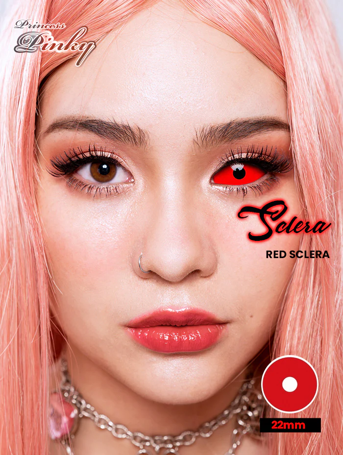Akuma Red Sclera Custom 22mm 惡魔レッド全眼 1瓶1枚入の画像