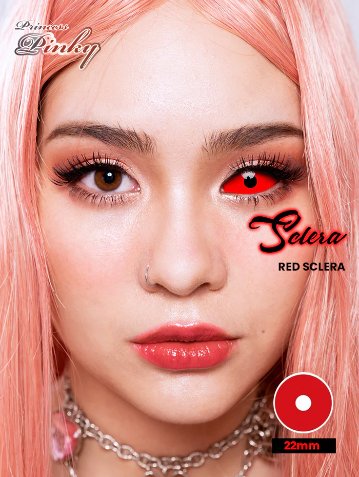 Akuma Red Sclera Custom 22mm 惡魔レッド全眼 1瓶1枚入の画像