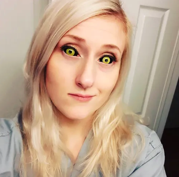 Yellow Ghoul Sclera 22mm イエローグール 全眼の画像