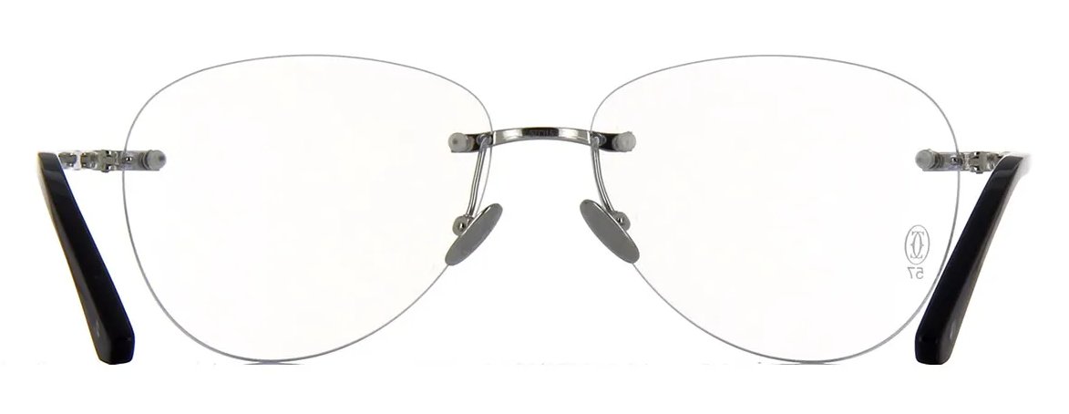 サントス ドゥ カルティエ 眼鏡フレーム チタン CT0254O 002画像