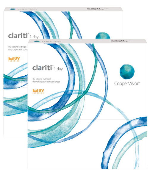 クラリティ ワンデー 1箱90枚入 2箱セット 近視/遠視の画像