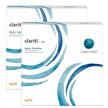 クラリティ ワンデー ウェットロック 1箱90枚入 2箱セット 近視/遠視の画像