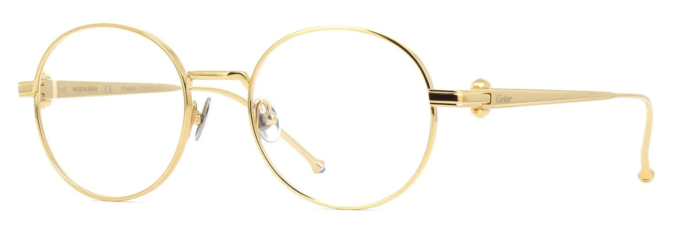 パシャ ドゥ カルティエ 眼鏡フレーム チタン CT0293O 001画像