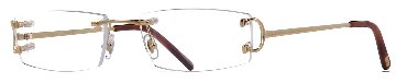 シグネチャー C ドゥ カルティエ 眼鏡フレーム CT0092O 001画像