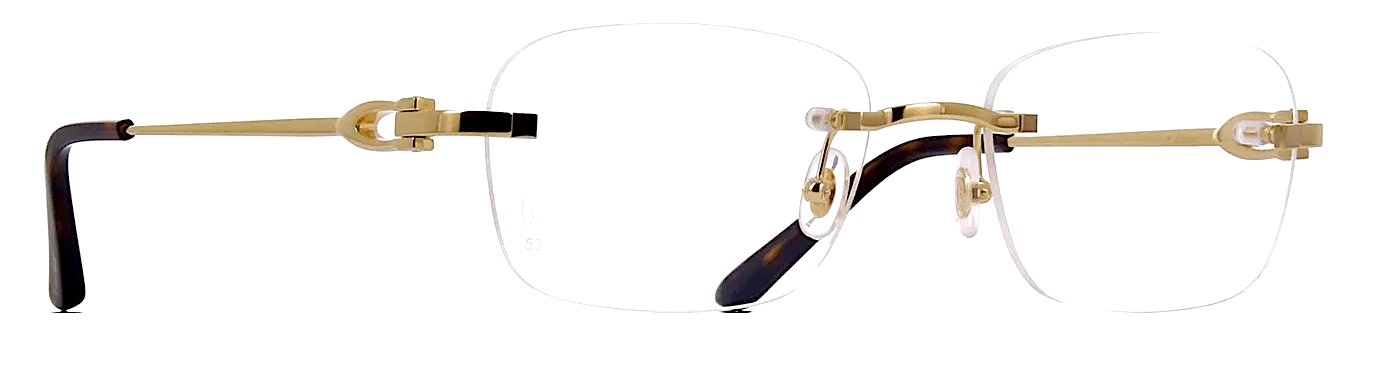 シグネチャー C ドゥ カルティエ 眼鏡フレーム CT0290O 001/003画像