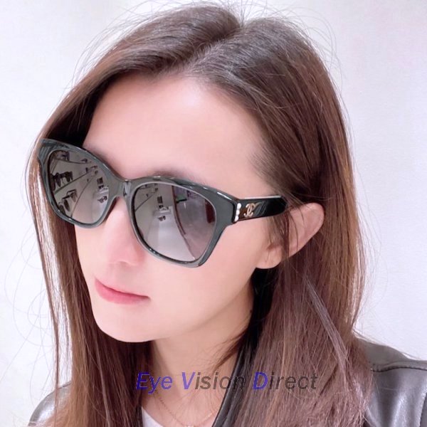 関税・送料込み＊CHANEL＊CH5482H 偏光レンズ サングラス シャネル サングラス CH5482H C622/S8 パール 偏光