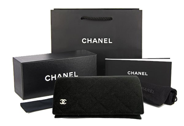 CHANEL Crystal Diamanté CC Logo Sunglasses / Brown 4095-B c