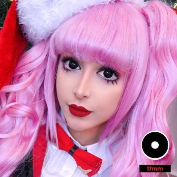 Black Out Mini Sclera 17mm ブラックアウト ミニ全眼 2枚1組の画像