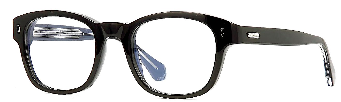 シグネチャー C ドゥ カルティエ 眼鏡フレーム CT0292O 001画像