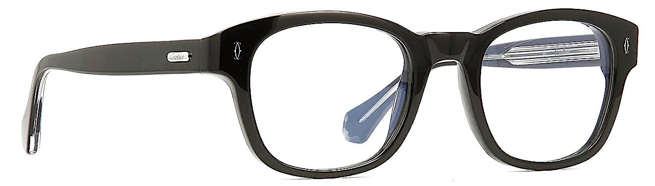 シグネチャー C ドゥ カルティエ 眼鏡フレーム CT0292O 001画像