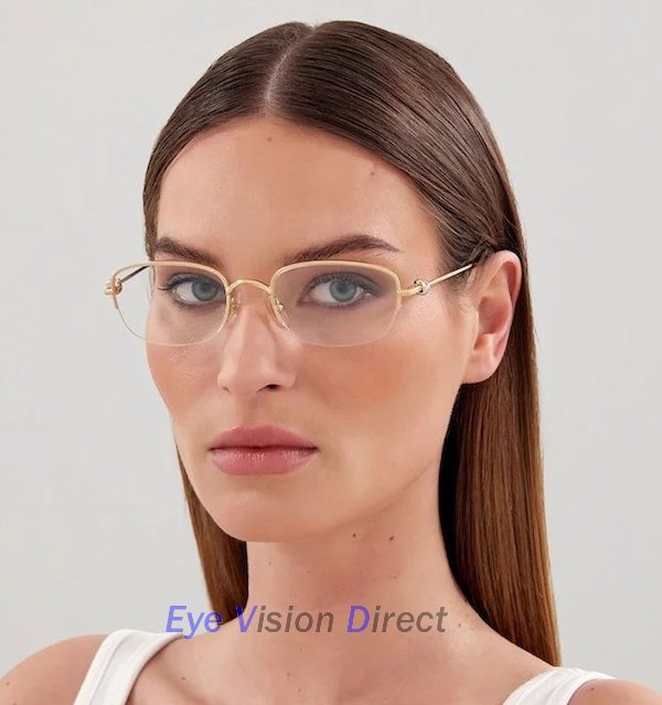 CARTIER ラウントフレムメカネ CT0375O 001 Eyeglasses Cartier CT0375O - Mia Burton