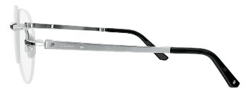 サントス ドゥ カルティエ 眼鏡フレーム CT0408O 002 チタンの画像