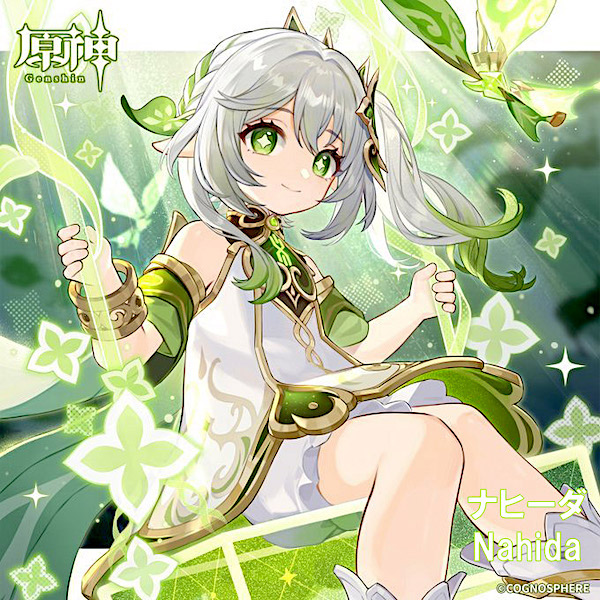 原神 Nahida ナヒーダ カラコン 2枚セットの画像