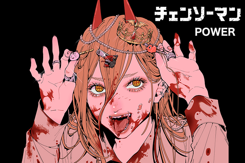 チェンソーマン パワー まねきねこ Chainsaw Man (2022) #CatsInAnime #ChainsawMan #ChensōMan