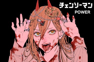 チェンソーマン パワー カラコン 2枚セットの画像